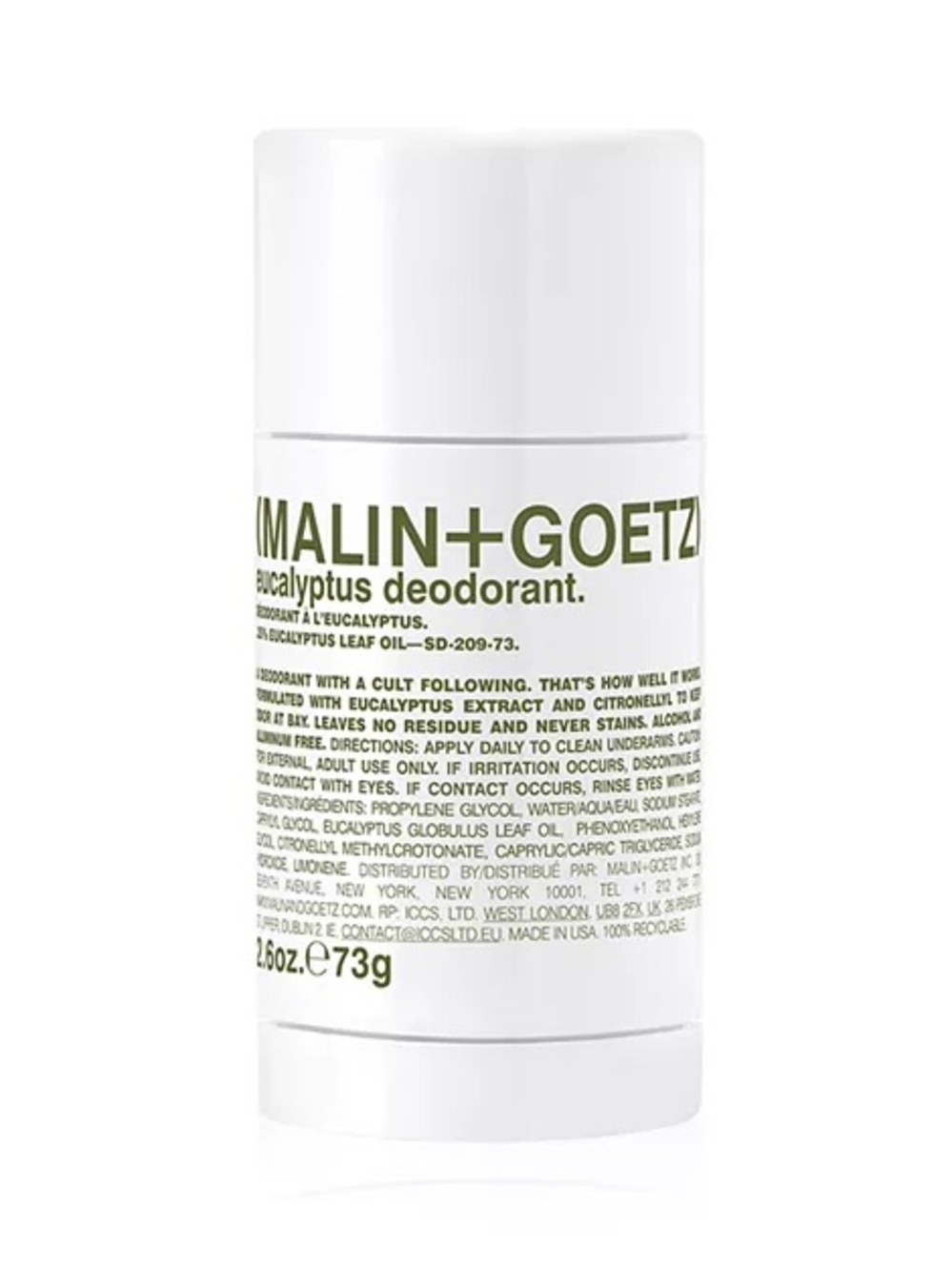 (MAILIN+GOETZ) Eucalyptus Deodorant Stick — 2.6 Oz (UNISEX)
